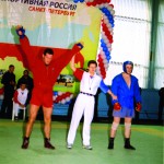 Алексей Веселовзоров - одерживает победу в финале Фестиваля боевых искусств "Кубок Балтийского моря", 2004 год