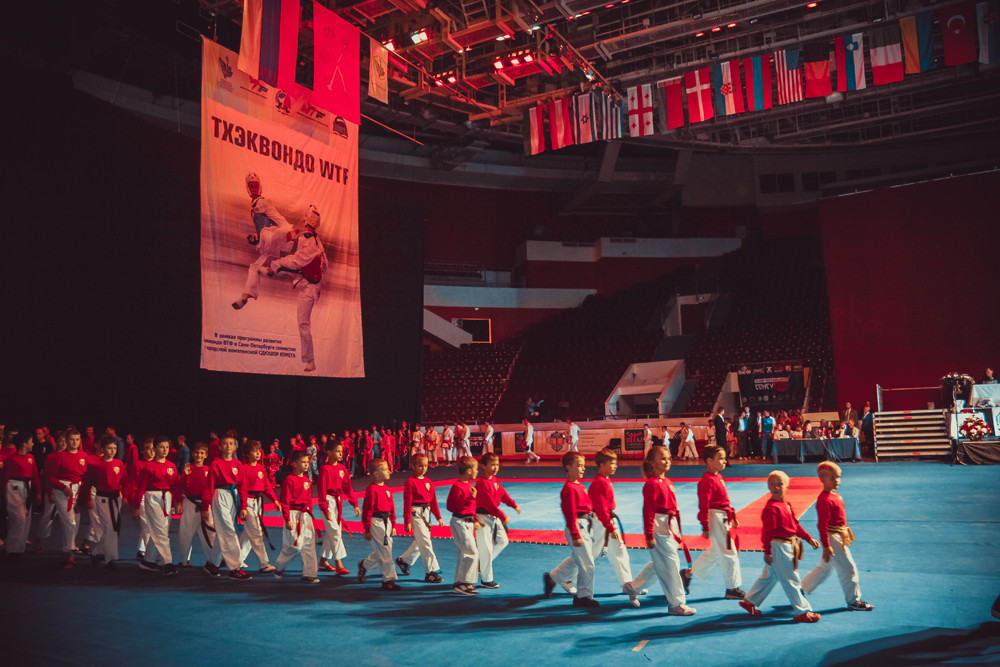 Церемония открытия Фестиваля боевых искусств "Кубок Балтийского моря", 2014 год